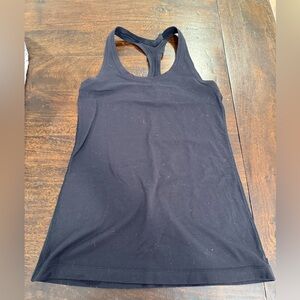 lululemon athletica Black Tank Top